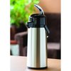 Service Ideas EcoAir Airpot with Lever Lid, 1.9 Liter, Glass vacuum insulated ECAL19S